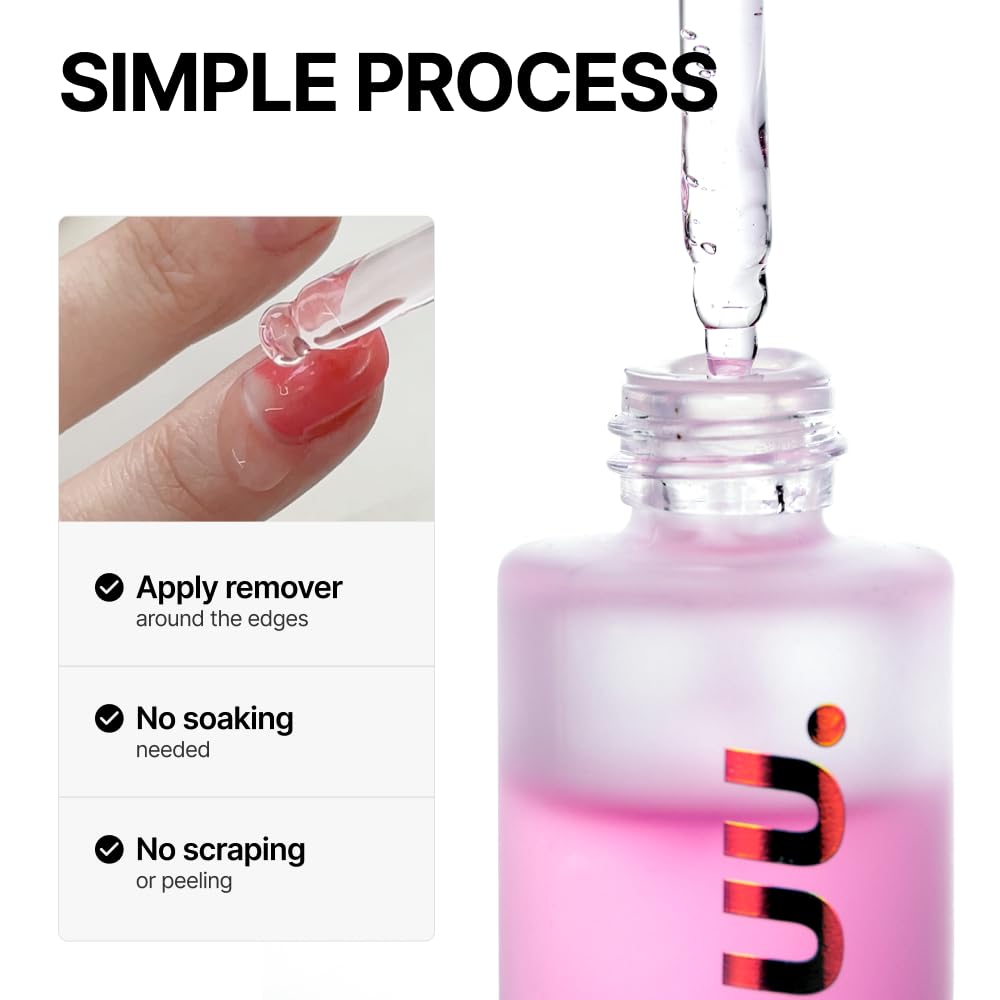 Amazon.com : UUUUU Gel Nail Strip and Press Ons Remover | Magical