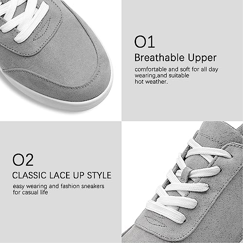 Womens Fashion Lace Up Comfortable Sneakers Casual Tennis Shoes for Women4