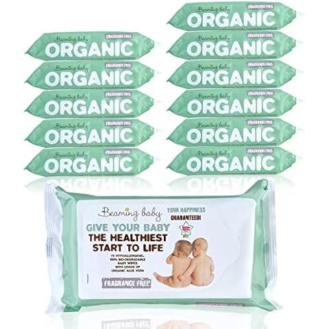 Beaming Baby Organic Eco-Friendly Baby Wipes Cover