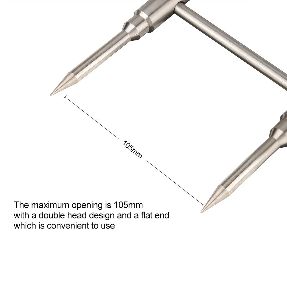 Kit D'outils Pour Ouvrir Les Objectifs D'appareil Photo - 3 Embouts, 6 Clés Hexagonales - Ouverture Réglable 10 à 100 Mm - Acier Inoxydable - Pour Réparation Optique