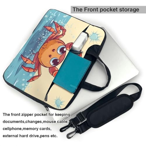Sacoche pour ordinateur portable crabe avec sangle ajustable - 3