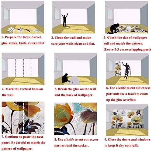 Carta da Parati Personalizzata Murale Industrial