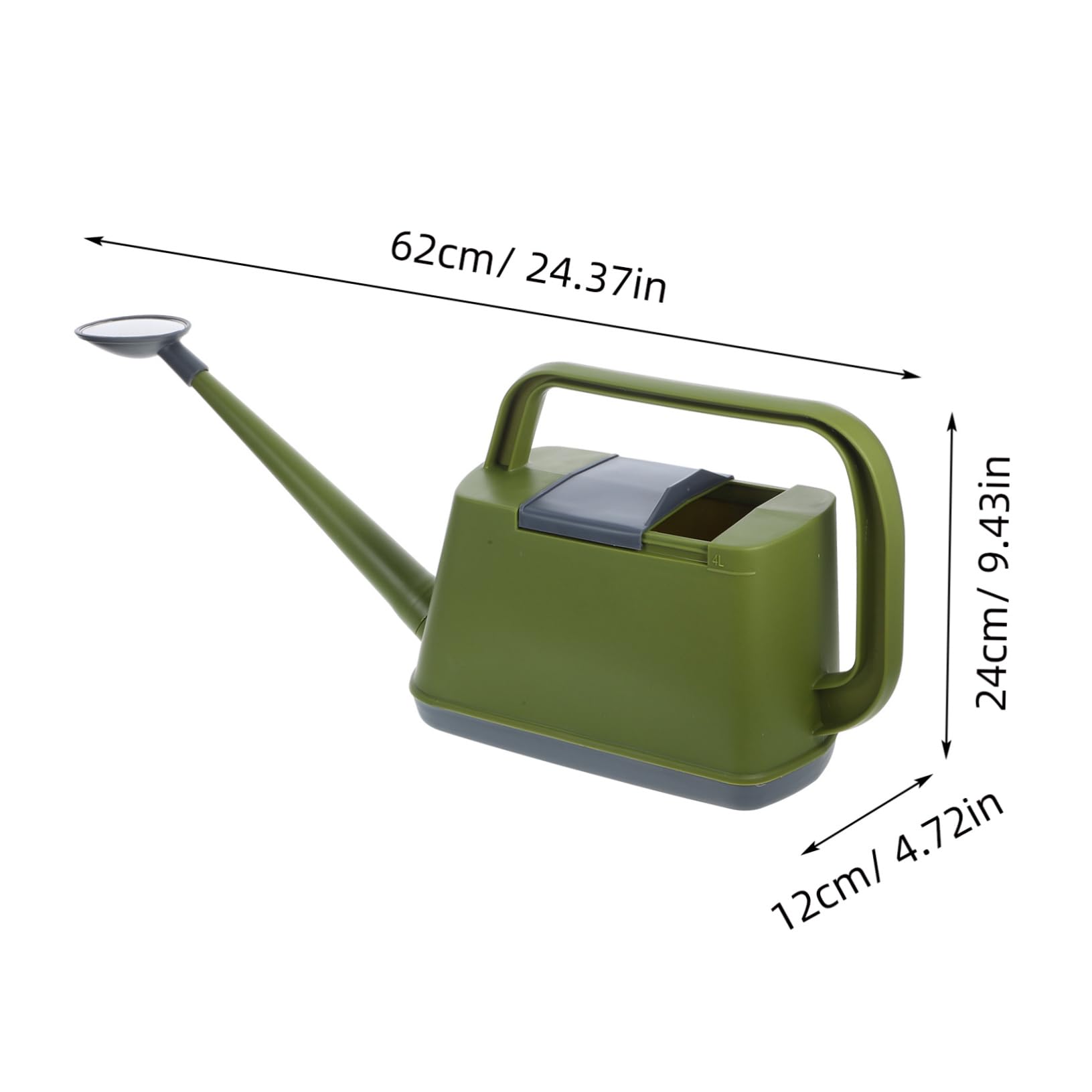 ifundom Arrosoir à Long Bec Arrosoir Pratique pour Plantes Intérieur et Extérieur pour Jardinage Événements Mariages