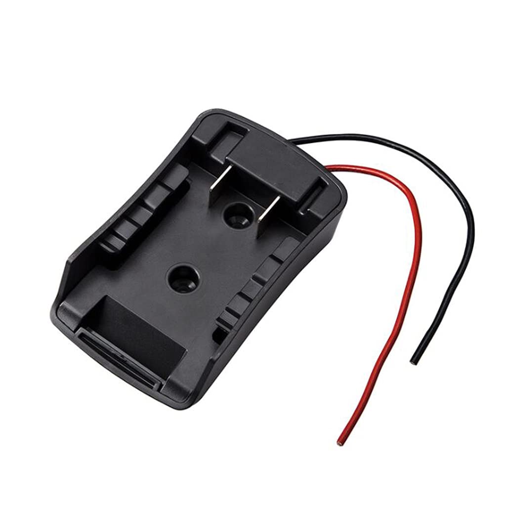 Tsophreniq A Wires Power Tools Battery Dock Power Connector 18V-21V With Wires For Ride On For Ideal For Toy E-Bike Useful Battery Conversion Dapter