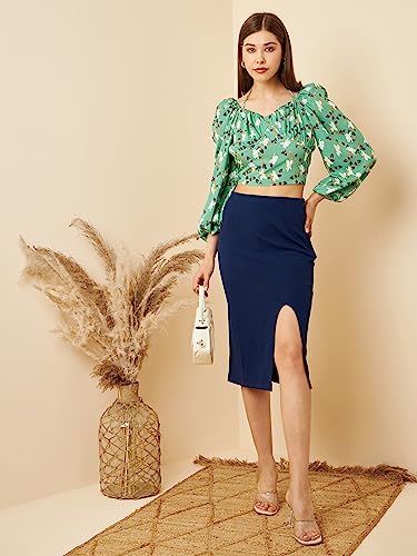 Image of Rare Women's Solid Slim Fit Blouse