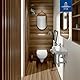 Villeroy & Boch WC-Sitz O.novo - Toilettendeckel Weiß glänzend aus robustem Duroplast - Toilettensitz mit Edelstahl-Scharnieren - Hochwertiger WC-Deckel - Klodeckel D-Form - Original Ersatzteil