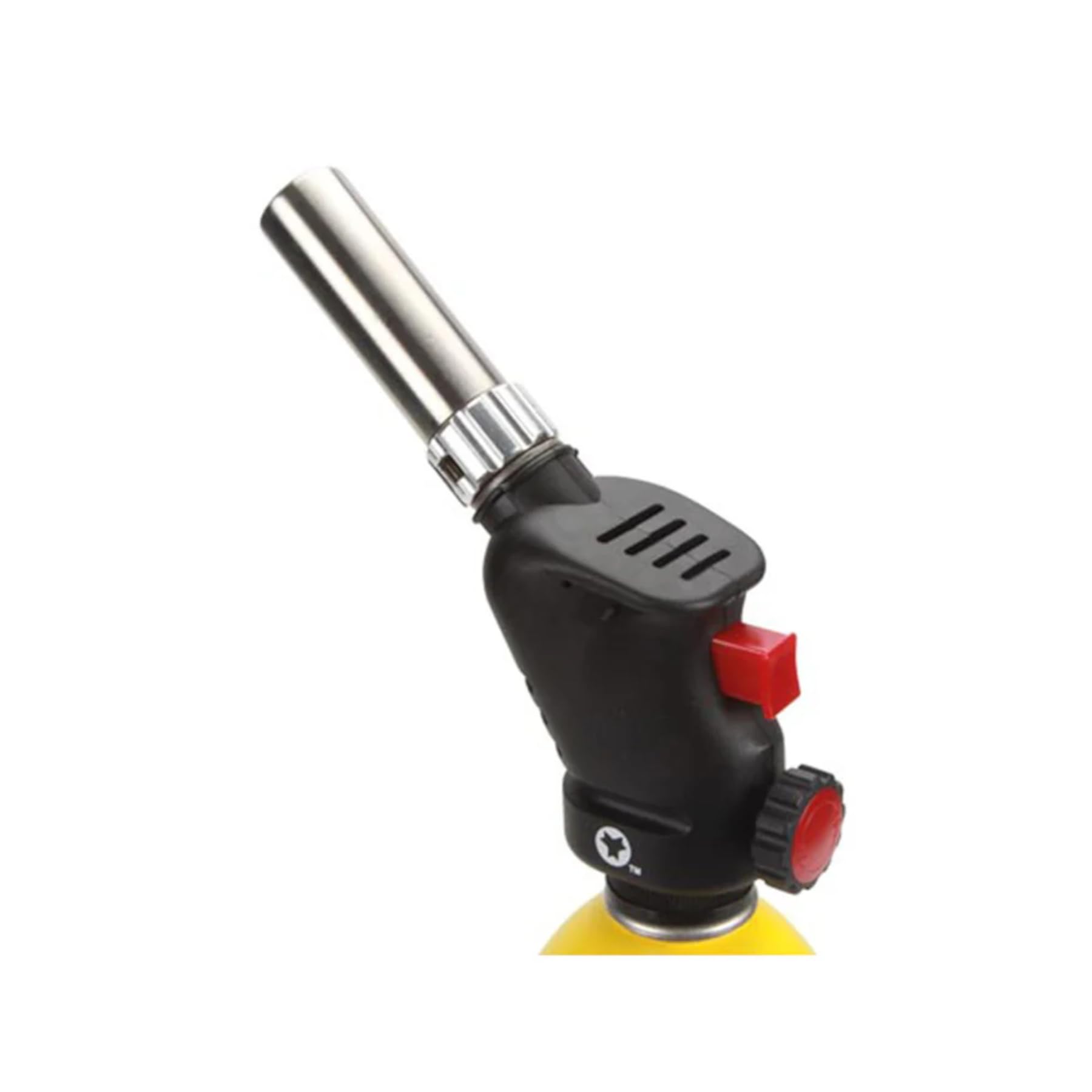 Oxyturbo Cannello Saldobrasatura con Bombola "Easylaser Kit 574150" | Microtorcia a Gas Professionale per Brasatura Dolce e Forte, Accensione Piezo, 1800-1850 °C, per Idraulici e Frigoristi