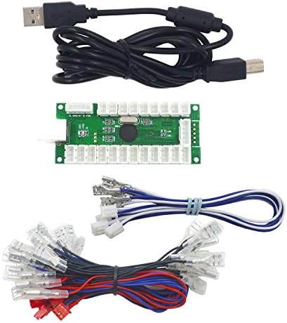 Fosiya Zero Delay Arcade USB Encoder - Voor PC, Raspberry Pi & MAME - Met Joystick & Knoppen (2Pin)