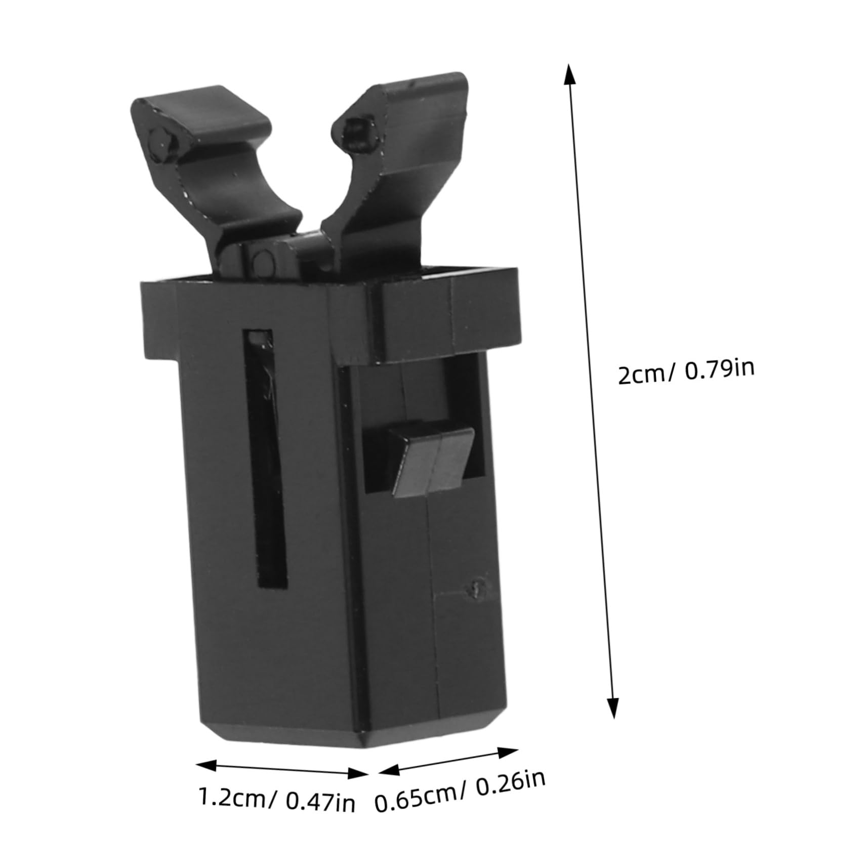 STOBAZA 10Sets Replacement Locking Latch Clips for Touch Top Garbage Can Lids Secure Your Bin with Press Buckles Easy Installation Switch Lock Buckles for Home Public Use