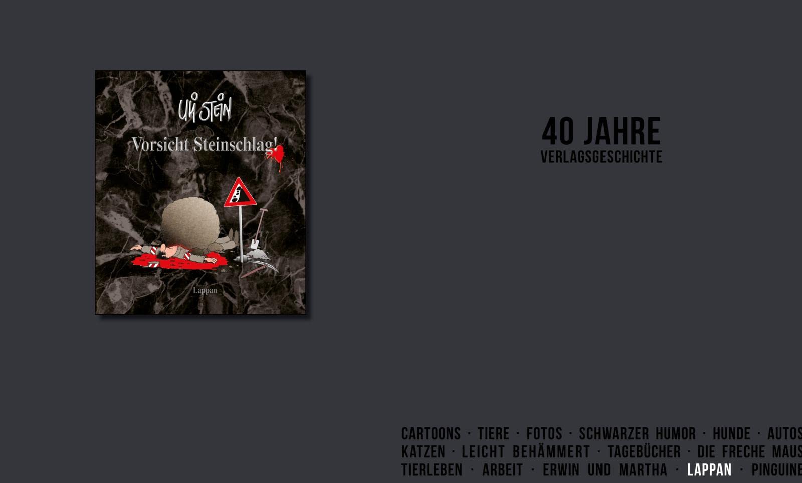 Uli Stein: Festtage!: Jubiläumsausgabe: Großes Geschenkbuch mit einer umfangreichen Cartoon-Sammlung von Uli Stein inklusive Biografie und Hintergründen seiner Erfolgsgeschichte
