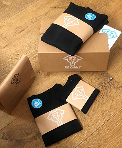 EZYshirt® Gewenste naam & nummer voor baby's | Personaliseer je T-shirt of body voor je kinderschutters | naam… - Image 7