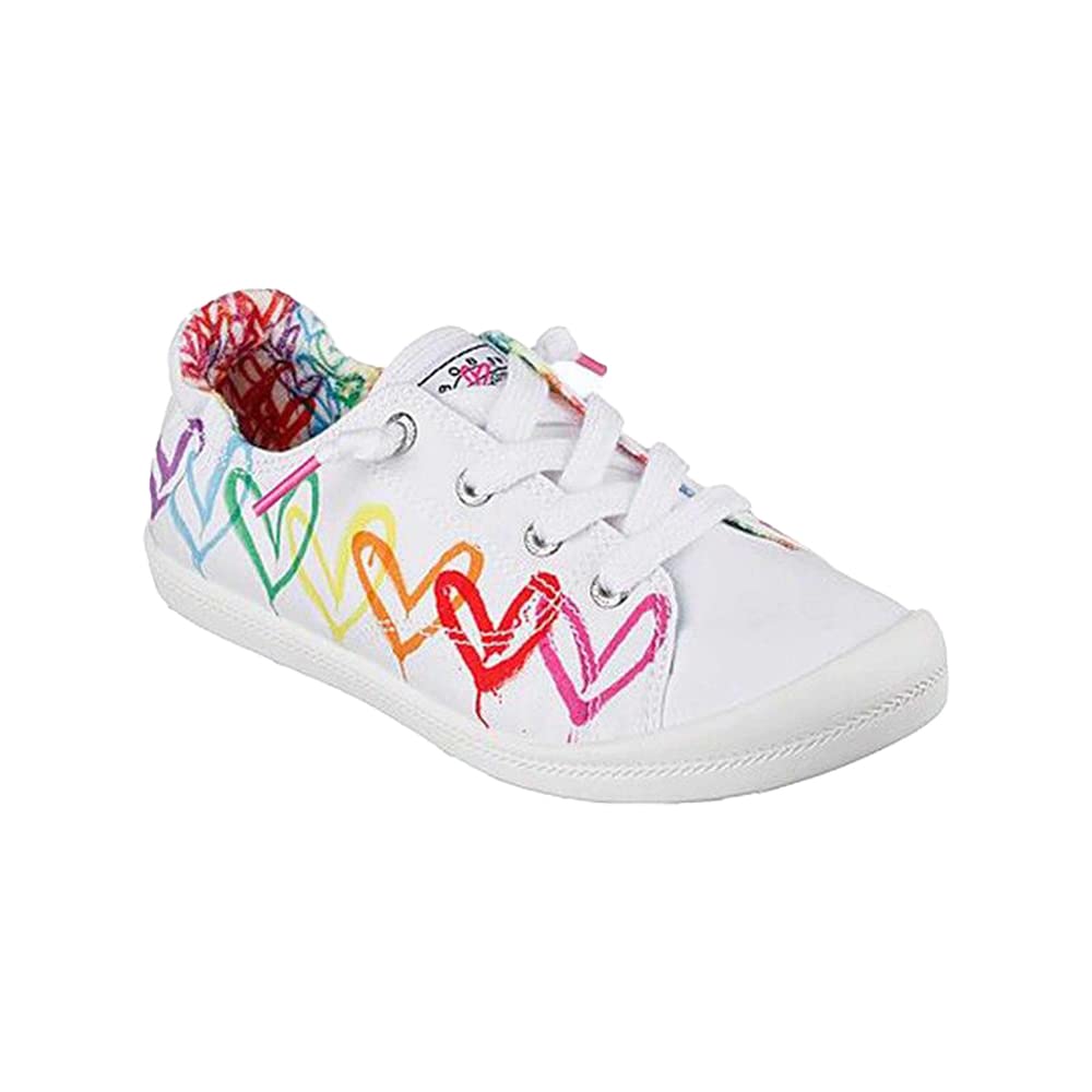 Skechers Women Beach Bingo-LUV Almighty White/Multi Casual Shoes - 4 UK (113953-WMLT) (B09VPVQTXQ) Amazon Price History, Amazon Price Tracker