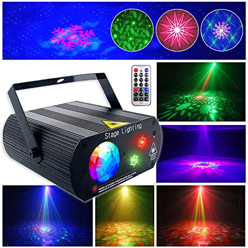 Party Lights Disco Ball Lights Stage DJ Water Wave Lights 2 Lens 1