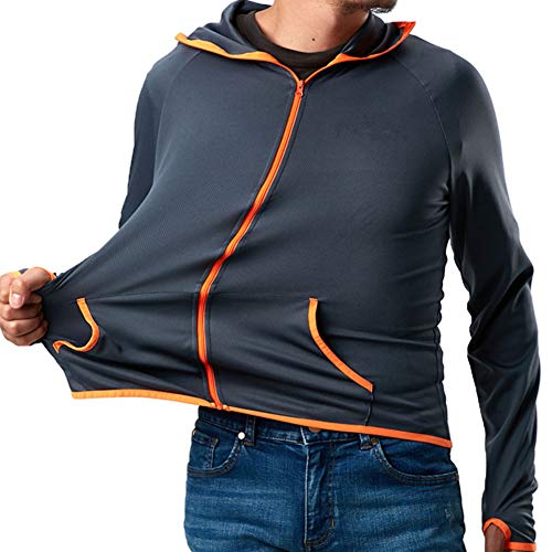 Tyrrdtrd Uomini Giacca da Pesca all'aperto Quick