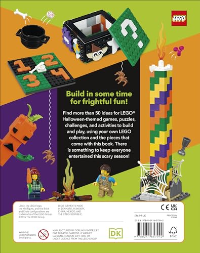 Image of The LEGO Halloween Games Book: Ideas for 50 Games, Challenges, Puzzles, and Activities