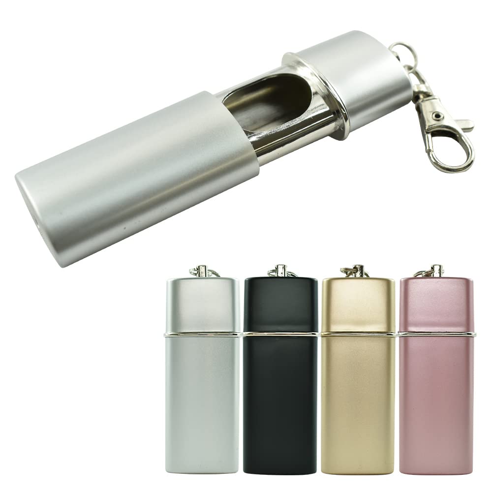 Amazon.co.jp: プルプラ 携帯灰皿 細型 おしゃれ 臭いが漏れない