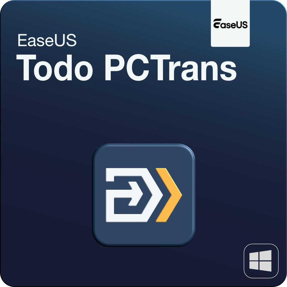 EaseUS Todo PCTrans- Licence permanente, mises à jour comprises | Professional | 2 PC appareil | 1 Usager | Code d'activation PC - envoi par email