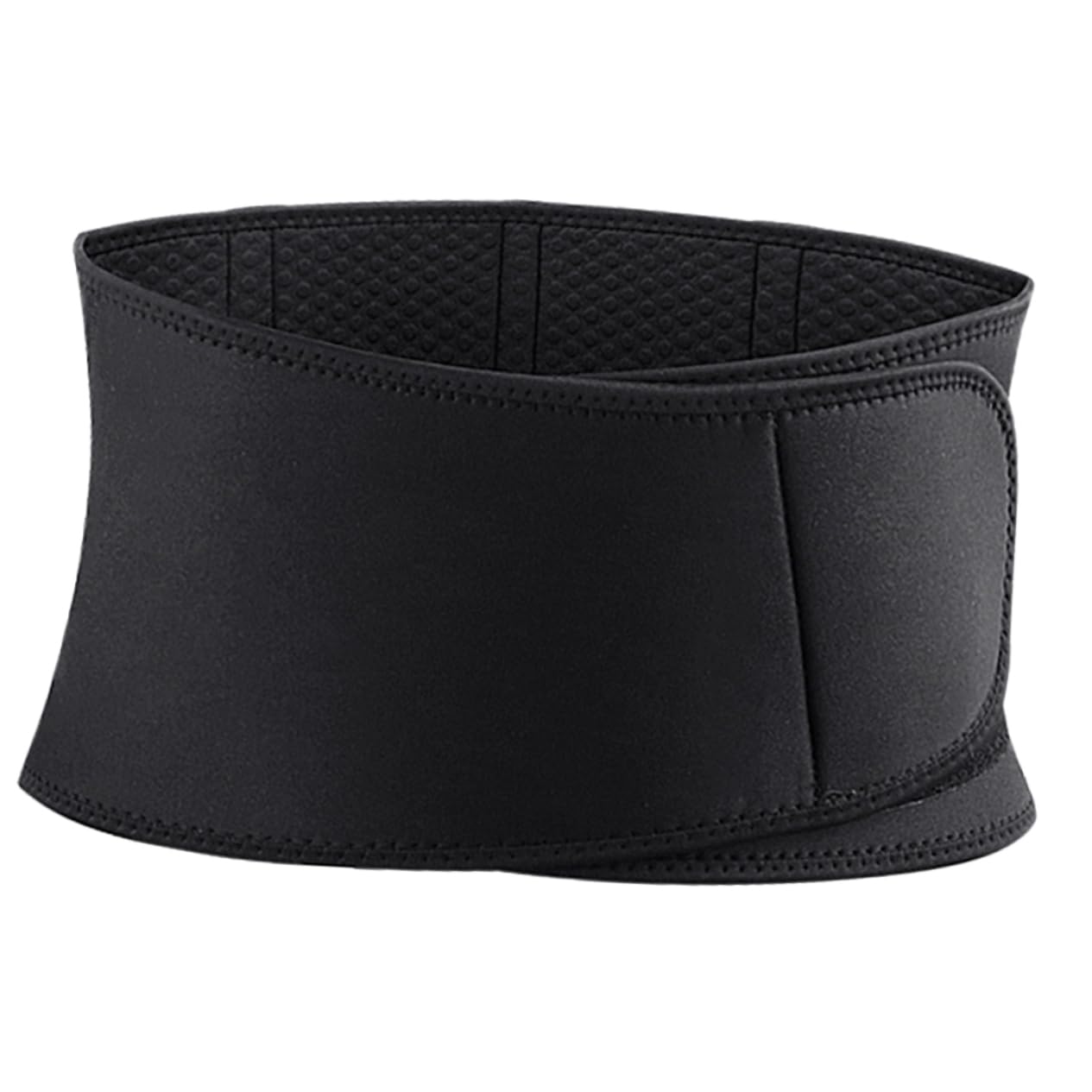 Mikikit Men's Waist Trainer for Men Women Sports Support Belt Abdominal Binder Back Wrap Postpartum Belly Wrap for Women Black