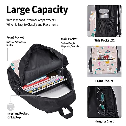 Sac à dos noir taille unique pour ranger classeurs et PC
