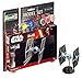 Revell Star Wars Set Tie Fighter en Kit Modelo con Base Accesorios, fácil Pegar y para pintarlas, Escala 1:110 (63605), 9,2 cm de Largo