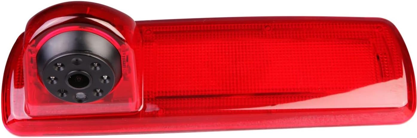 XTRONS LED Rearview Over Hang Reversing Camera for Vauxhall Vivaro Vans, TV Lines 420 Resolution and 976 * 494 Effective Pixels, Built in Microphone