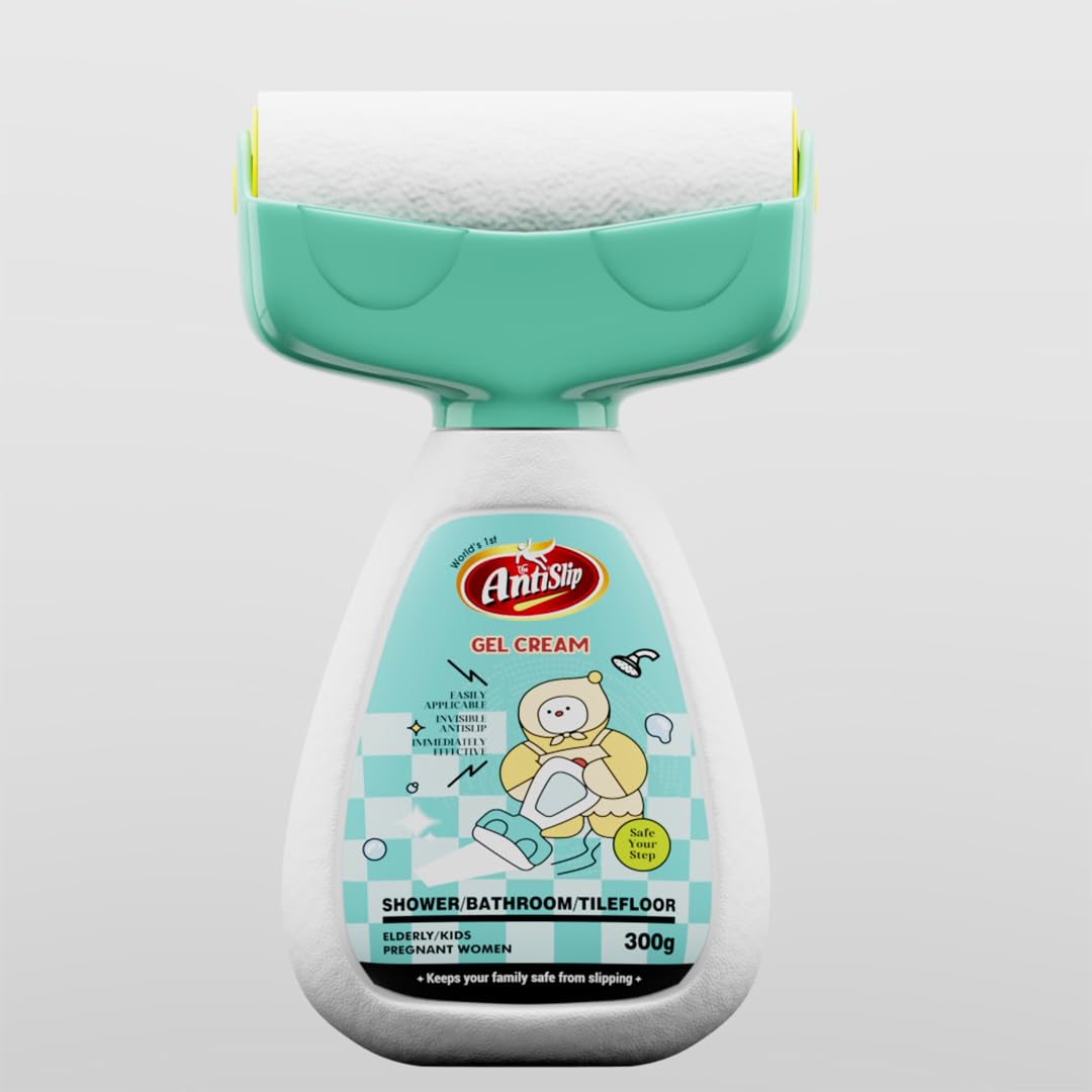 The Anti Slip Gel Cream for Feet – Non Slip Foot Grip for Wet Floors, Showers, Tiles & Kitchens – Slip Prevention Lotion for Bathroom Safety-image-0