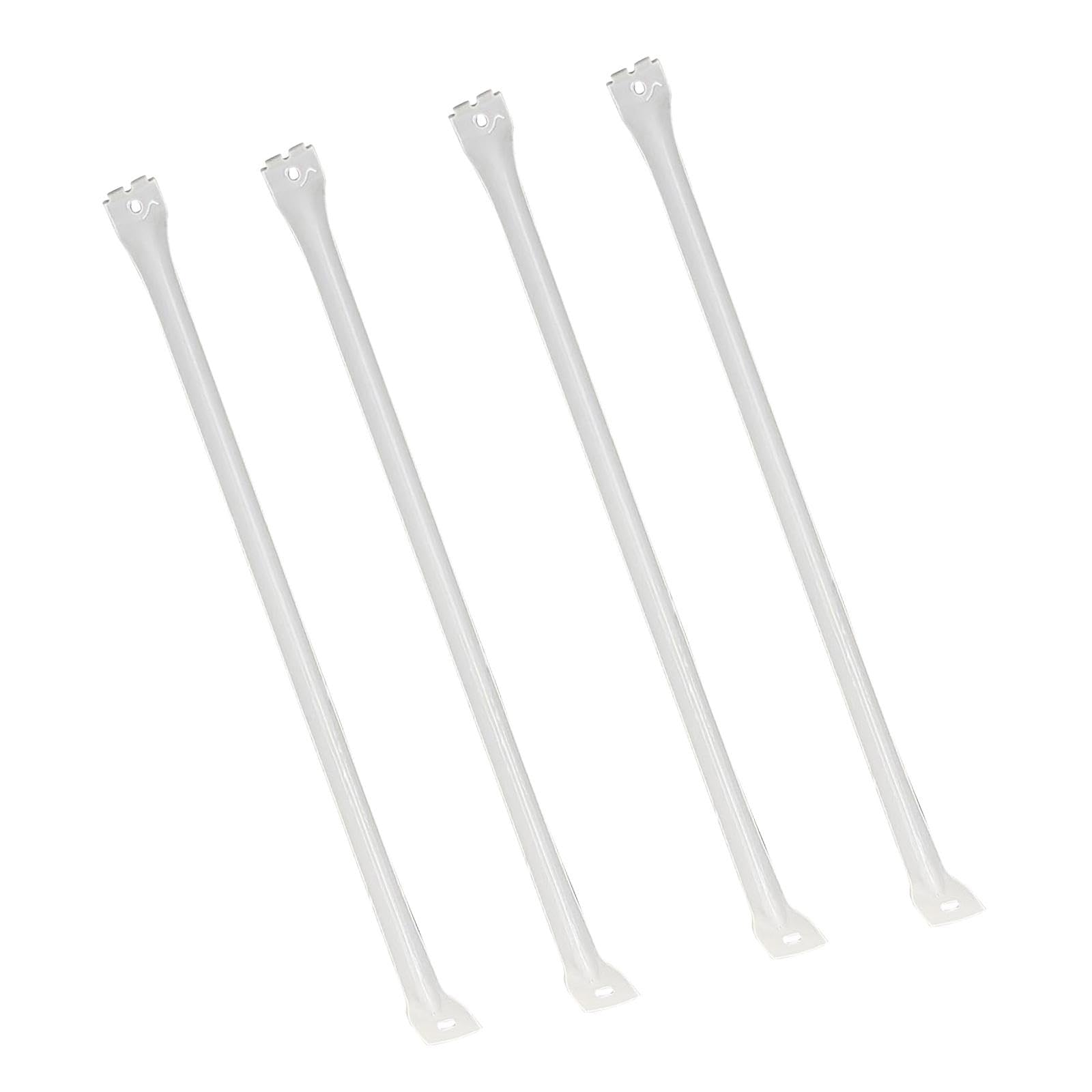 4X Wire Shelf Brackets Hardware for Installation Provide Support for Shelves 49X2.9 Cm-image-11
