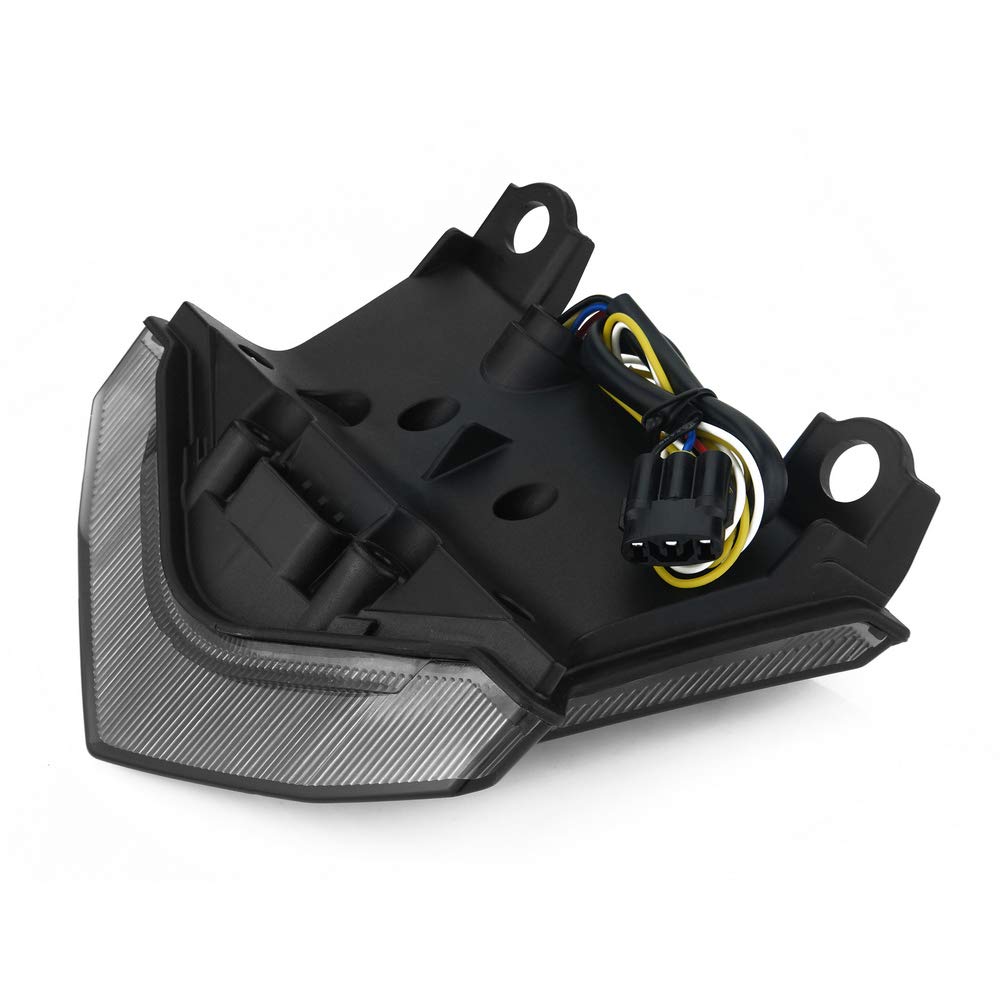 Feu Arrière LED Intégré Pour Kawasaki ER6N ER6F Ninja 650 EX650 (2012-2016) - Stop, Clignotants, éclairage Fumé/rouge - 3