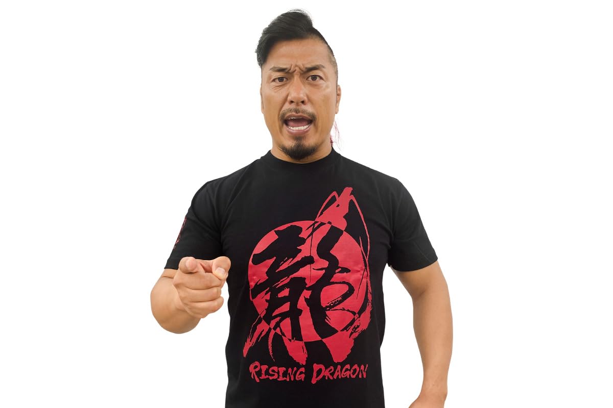 Amazon.co.jp: 新日本プロレスリング Tシャツ 鷹木信悟 20th RISING 