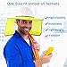 2 Pack Hard Hat Sunshield,Full Brim Mesh Neck Sunshade for Hardhats,High Visibility,Reflective(2PCS,Neon Yellow)