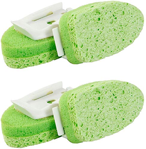 Cleaning Sponge Non-Scratch Libman Gentle-Touch Refills 2 -2-Packs (4 Total Sponges) Made In Usa #TOP3
