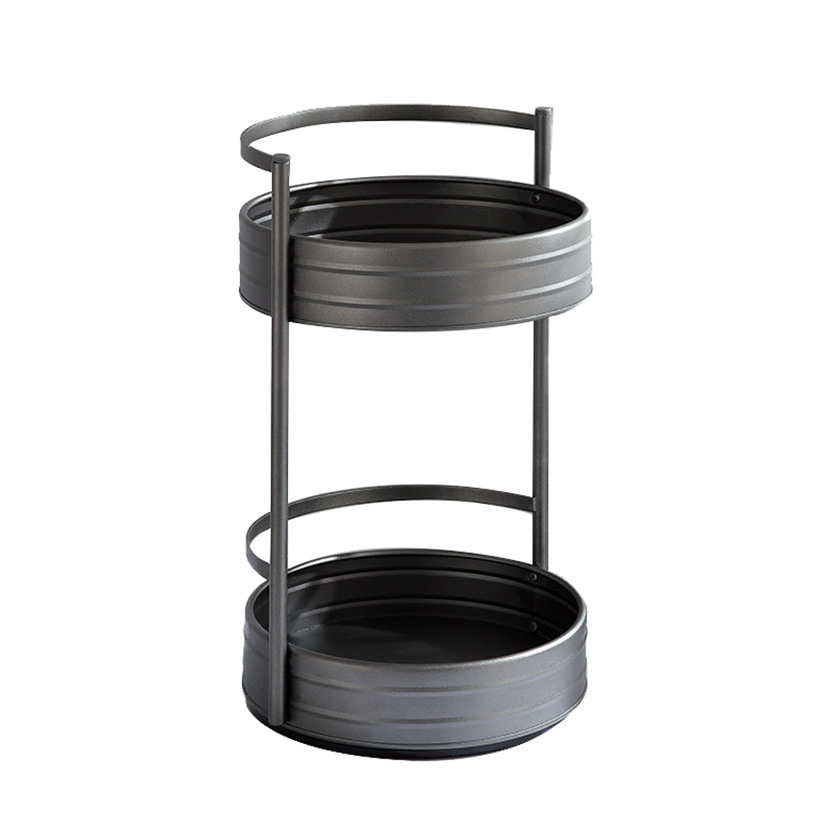 Étagère À Épices Lazy Susan, 2 Niveaux, Rotation À 360°,Double layers