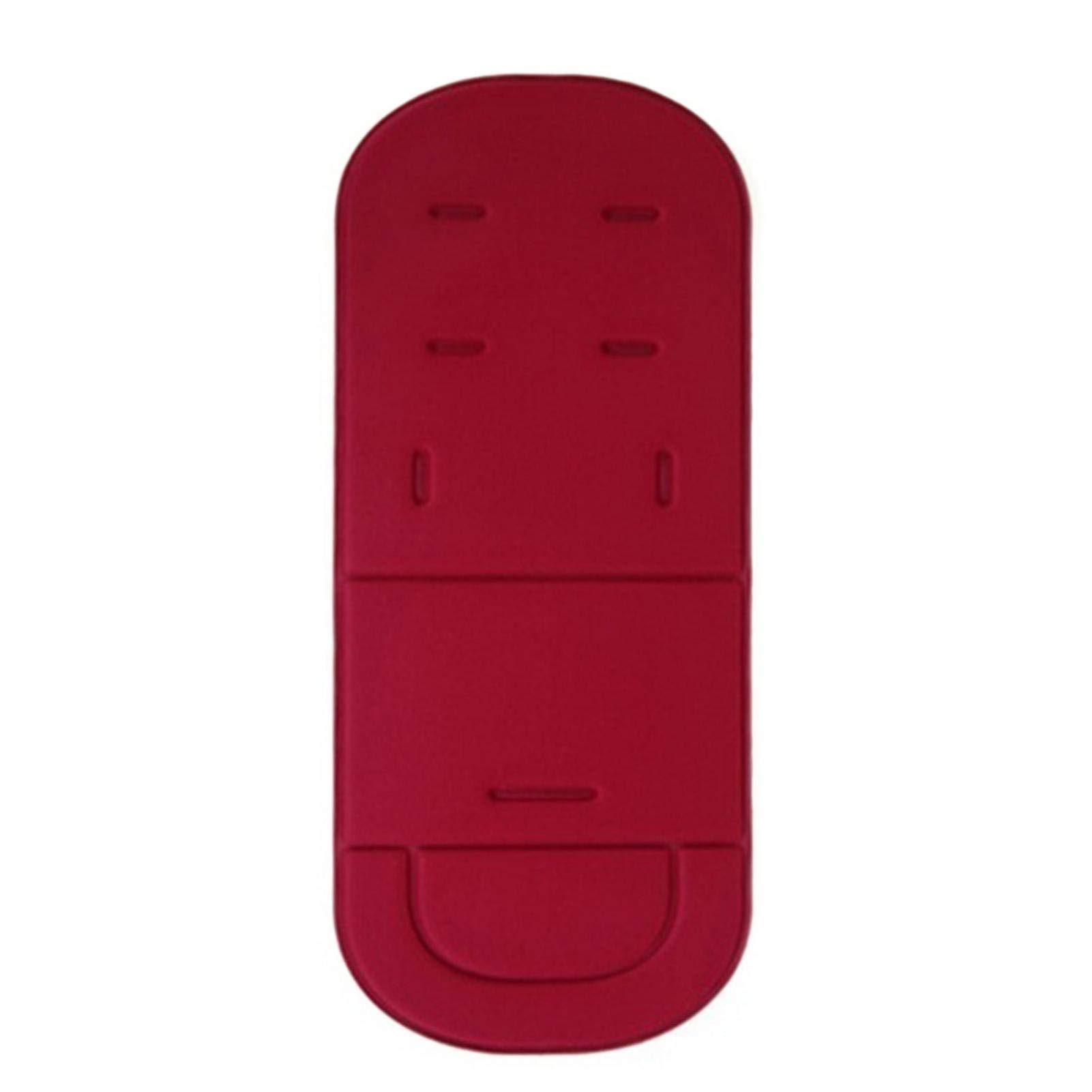 PIGMAMA asiento para bebé, cojín para asiento infantil, cojín transpirable verano, funda universal para cochecito, color rojo