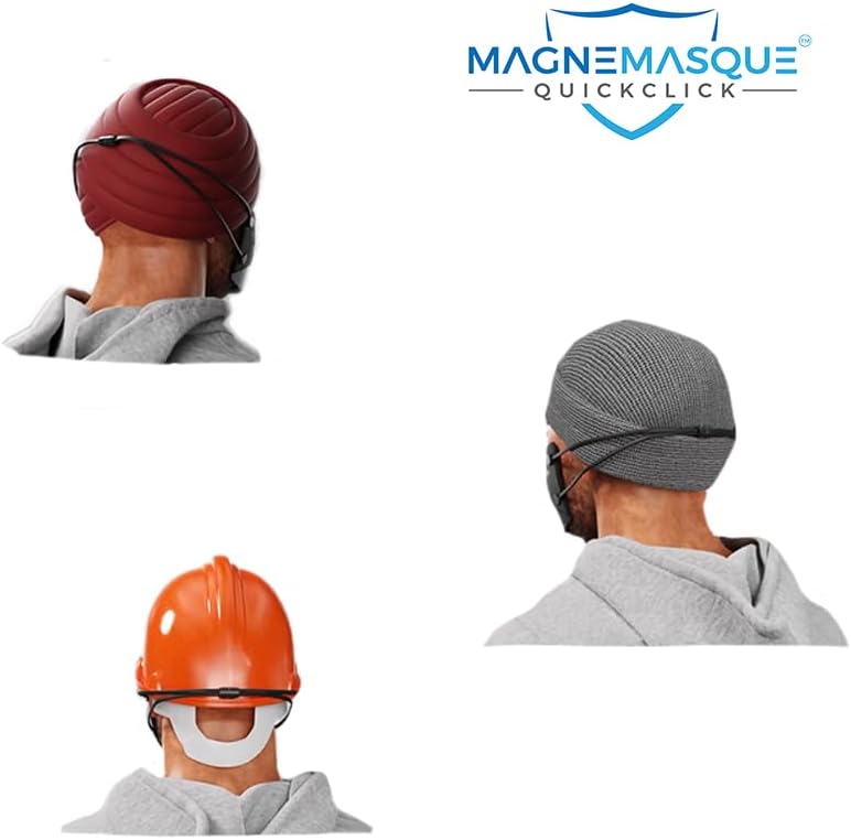 3-PACK EAR-FREE REUSABLE CLOTH FACE MASKS - Soft, Stylish Ice Silk, Breathable, Nose Vent, Extremely Comfortable
