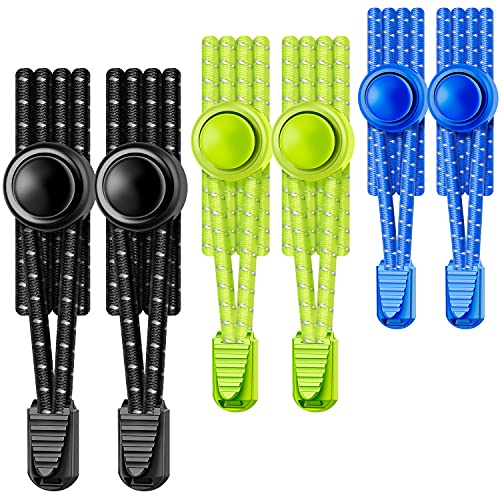 Image of UpUGo Elastic Shoe Laces, No Tie Shoe Laces Tieless for Kids, Adults, Elderly, One Size Fit All