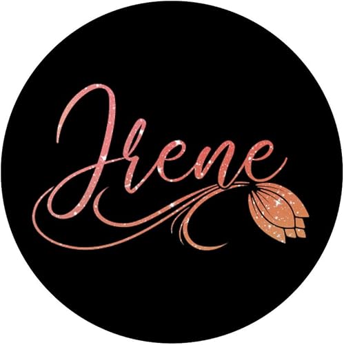 Miniatura 3 de Irene Name First Name Floral Tulip Flowers Design Rose PopSockets intercambiables PopGrip