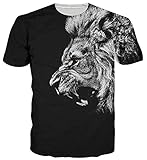 Kreative gedruckte Muster - Diese 3d Tshirts werden mit wolf.galaxy Katze, Tier, Graffiti, Hawaii-Palme gedruckt.100% kein Ausbleichen, einzigartige Muster und leuchtende Farben machen Sie überall attraktiv.