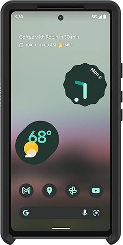 Miniatura 3 de OtterBox UniVERSE SERIES - Funda para Google Pixel 6A - NEGRO (embalaje no minorista, se envía en bolsa de polietileno)