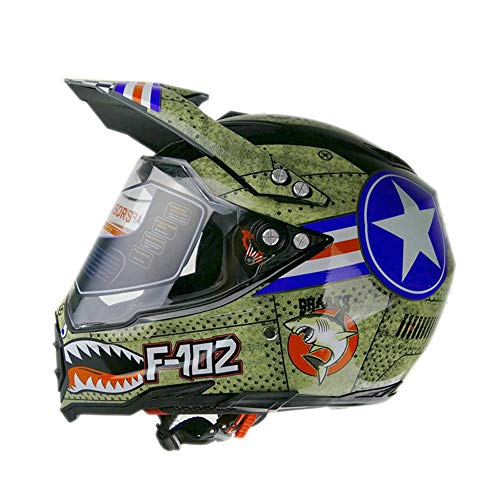 woljay dual sport helmet