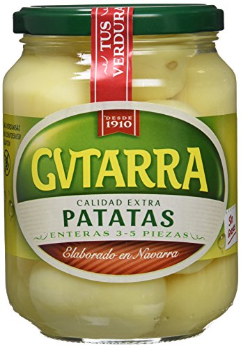 Patata Entera en Conserva, Frescas. Empaque x6 Frasco 660gr - Gvtarra
