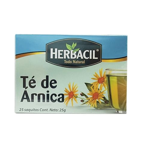Midway Importing Herbacil - Bolsas de té de árnica, 0.88 onzas