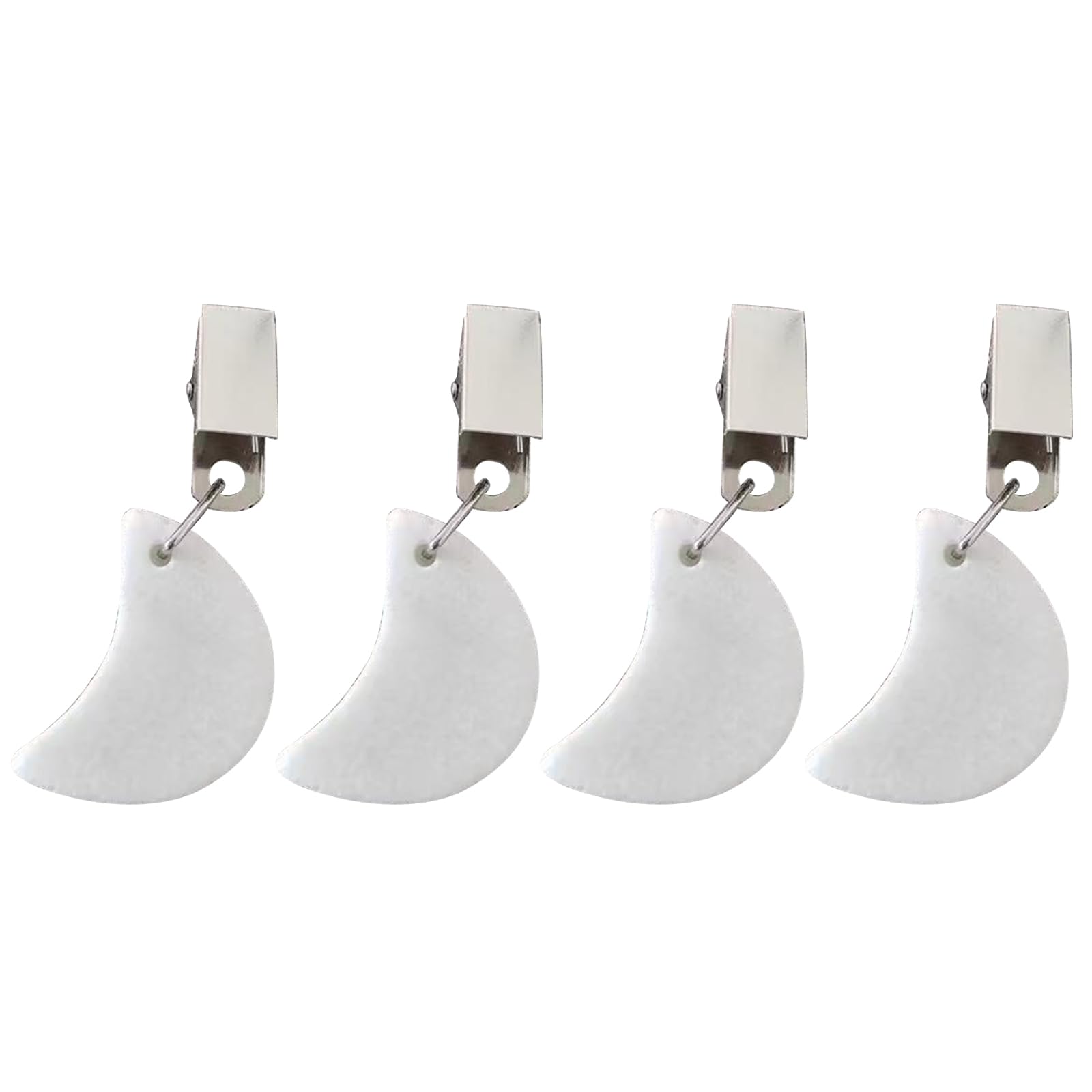 Buxuaaaa Tablecloth Weights with Clip 4pcs Shape Table Cloth Pendant Supplies for Home Outdoor Traveling Cloth Tablecloth Weights