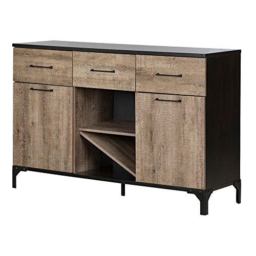 South Shore Valet Buffet with Wine Storage