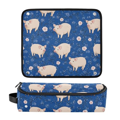 Bolsa de Viaje para Herramientas de Pelo Cute Pigs miniatura 3