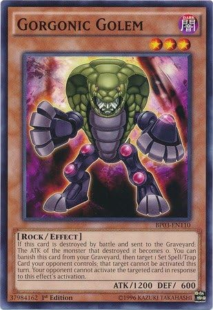YU-GI-OH! - Golem Gorgonic (BP03-EN110) - Battle Pack 3: Monster League - 1ª Edición - Común