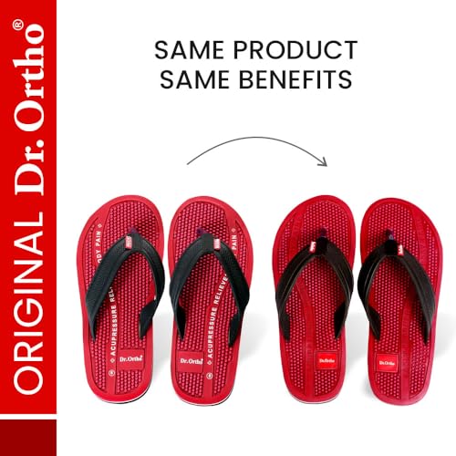Dr.Ortho Orthopedic Slippers | Acupressure Slippers | Flip-Flops | For Men & Women's Slippers (Image - 2)