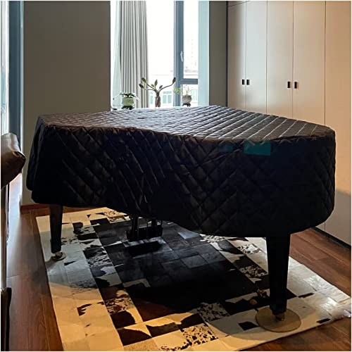 AETVRNI Grand Piano Cover Dustproof- Baby Grand Piano Cover-Waterproof Moisture-Proof and Decorative Grand Piano Protective Cover,160cm/62.9in