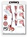Swallowing and Larynx/Voice Clipboard Two Sided Chart and Dry Erasable