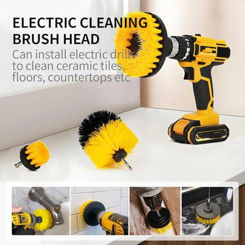 Image of 15pcs Drill Brush Attachment Set, Abrasive Brush Set, Abrasive Flap Wheel Sander Set, Twist Knot Wire Wheel, Wire Wheel Brush, Versatile Abrasive Cup Brushes for Cleaning Polishing