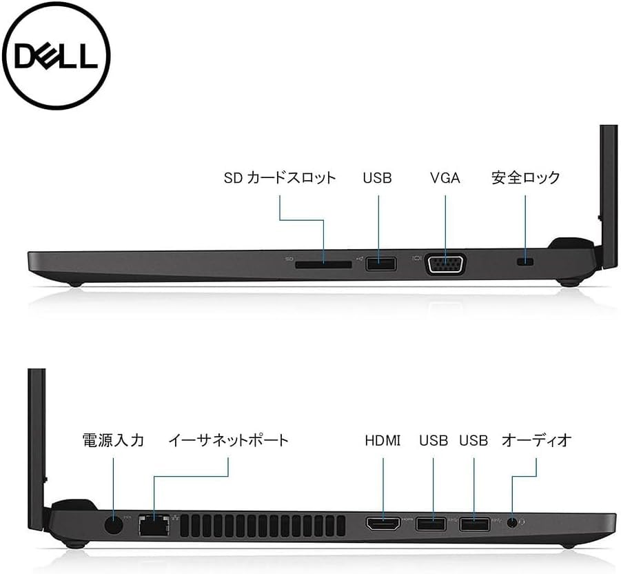 Amazon.co.jp: 【整備済み品】 Dell ノートパソコン Latitude